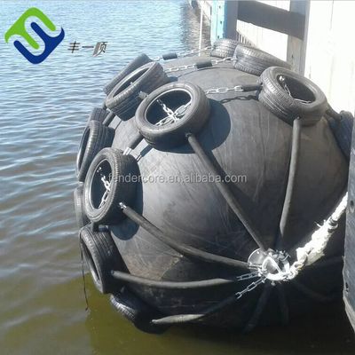 ব্যাসার্ধ 0.3-4.5m চেইন এবং টায়ার নেট বা স্লিং টাইপ মধ্যে বায়ুসংক্রান্ত সামুদ্রিক Fender